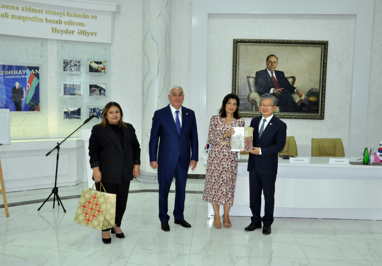 Koreya Respublikasının səfiri və nümayəndə heyəti Pirallahıda - FOTOLAR